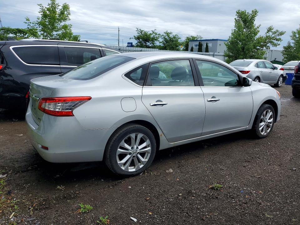 Продажа на аукционе авто 2015 Nissan Sentra, vin: 3N1AB7AP5FL648855, номер лота: 57840546