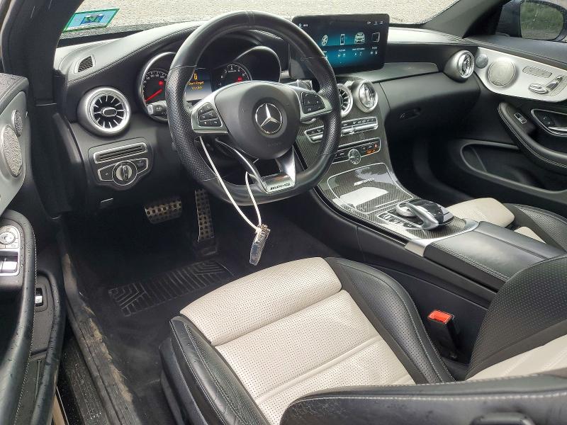 58077966 :رقم المزاد ، WDDWJ8GB0JF709271 vin ، 2018 Mercedes-benz C مزاد بيع