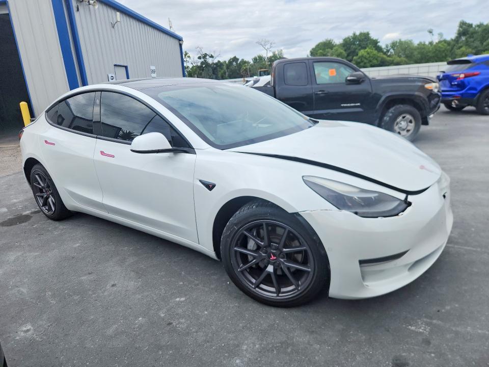 Продажа на аукционе авто 2021 Tesla Model 3, vin: 5YJ3E1EA2MF089244, номер лота: 55549706