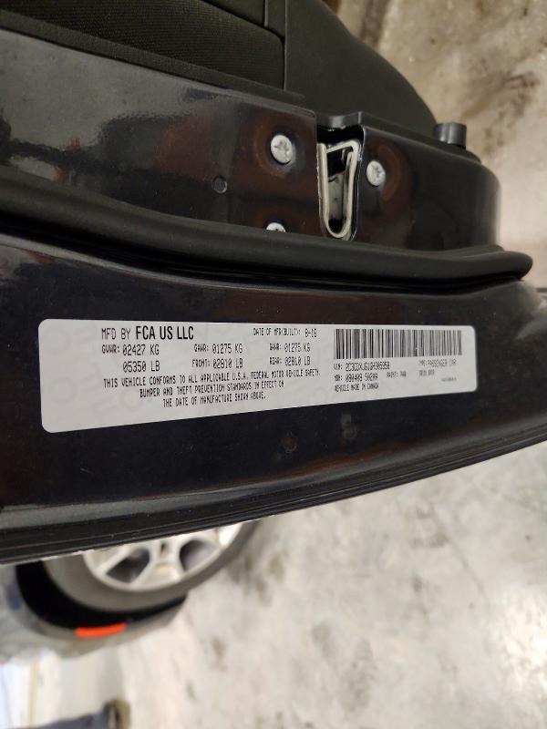 56982396 :رقم المزاد ، 2C3CDXJG1GH305958 vin ، 2016 Dodge Charger مزاد بيع