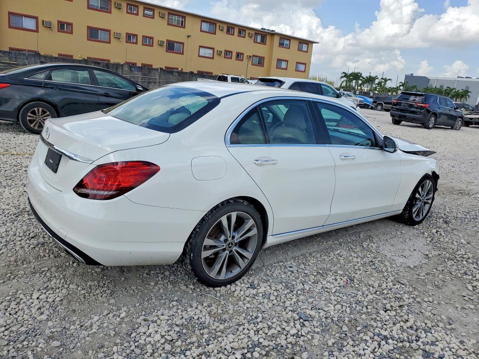 2020 Mercedes-benz C მანქანა იყიდება აუქციონზე, vin: WDDWF8DB2LR539423, აუქციონის ნომერი: 57830226