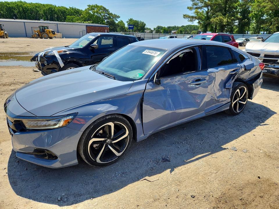Aukcja sprzedaży 2022 Honda Accord, vin: 1HGCV1F33NA044096, numer aukcji: 57644676