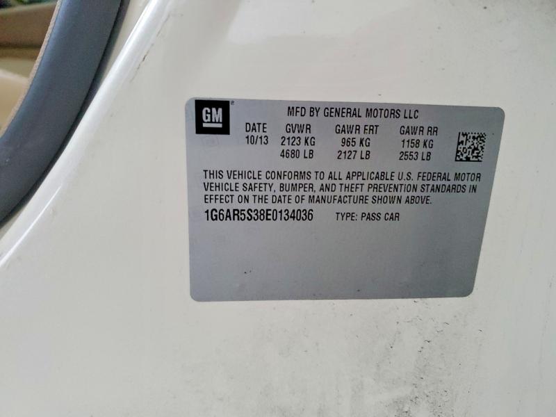 Продажа на аукционе авто 2014 Cadillac Cts, vin: 1G6AR5S38E0134036, номер лота: 57575936