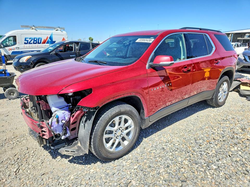 55960436 :رقم المزاد ، 1GNEVHKW9MJ121754 vin ، 2021 Chevrolet Traverse مزاد بيع