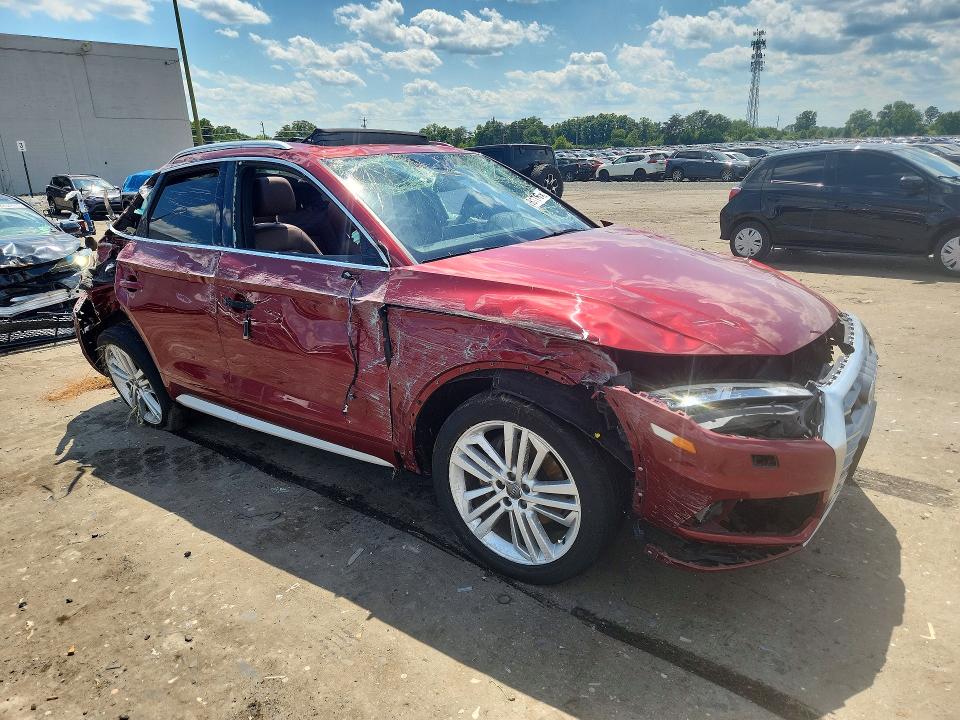 2020 Audi Q5 მანქანა იყიდება აუქციონზე, vin: WA1BNAFY9L2095626, აუქციონის ნომერი: 58798176