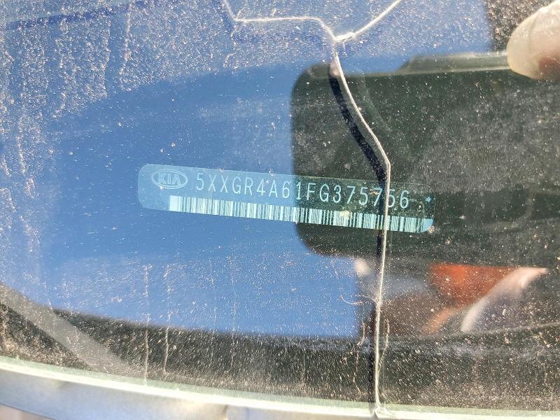 Продаж на аукціоні авто 2015 Kia Optima, vin: 5XXGR4A61FG375756, номер лоту: 57756736
