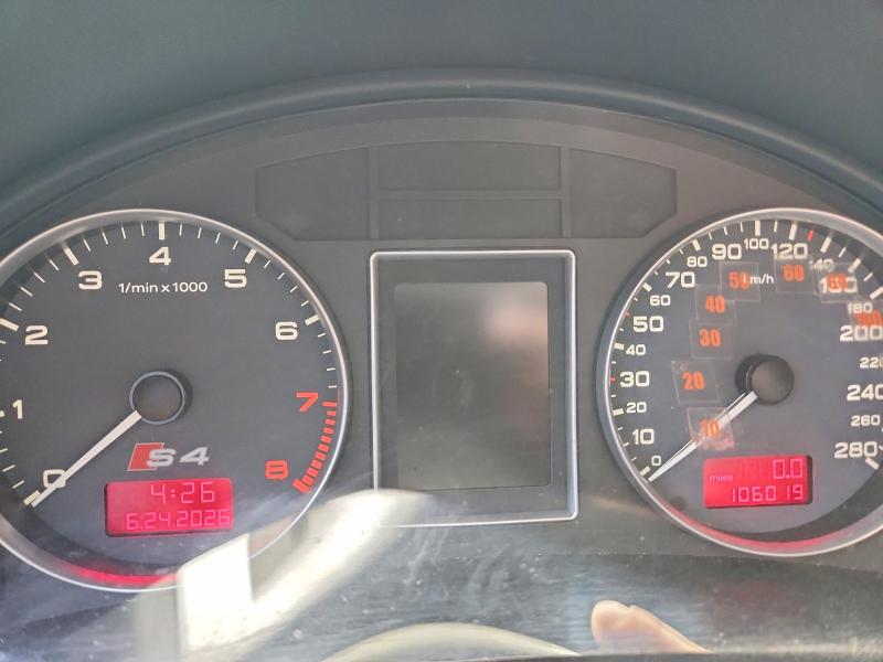 Aukcja sprzedaży 2006 Audi S4, vin: WAUGL68EX6A001214, numer aukcji: 58699086