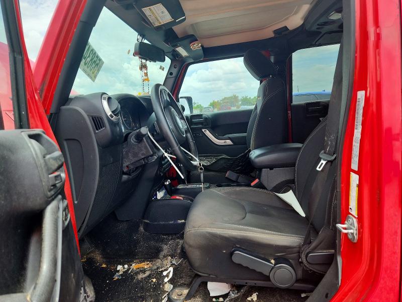 Продажа на аукционе авто 2015 Jeep Wrangler Unlimited, vin: 1C4BJWEGXFL527971, номер лота: 55834736