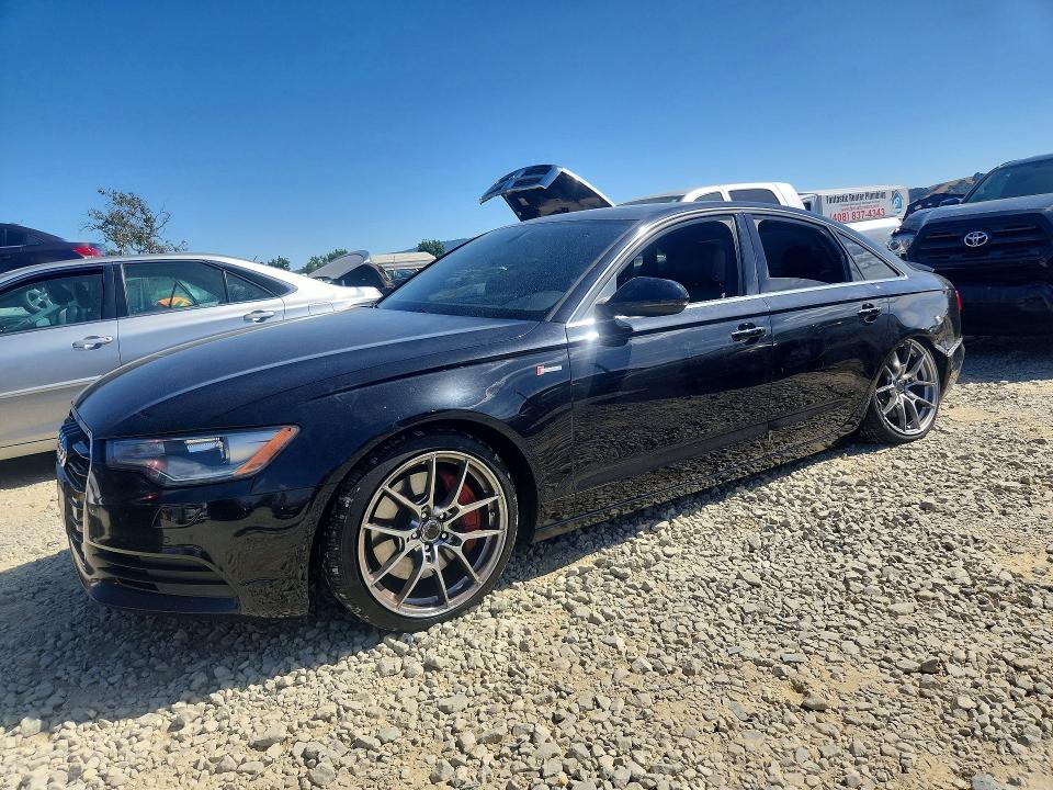 59108736 :رقم المزاد ، WAUFGAFC7EN121421 vin ، 2014 Audi A6 مزاد بيع
