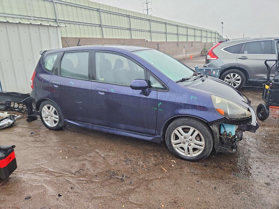 58399946 :رقم المزاد ، JHMGD38608S024729 vin ، 2008 Honda Fit مزاد بيع
