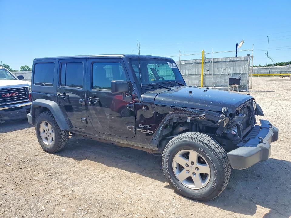 2016 Jeep Wrangler Unlimited მანქანა იყიდება აუქციონზე, vin: 1C4HJWDG0GL133392, აუქციონის ნომერი: 56758826