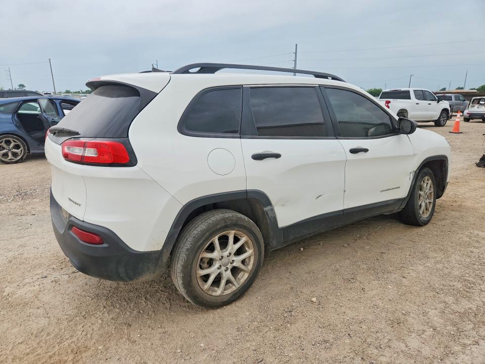2016 Jeep Cherokee მანქანა იყიდება აუქციონზე, vin: 1C4PJLAB5GW302355, აუქციონის ნომერი: 58118256