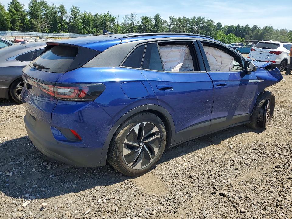 2022 Volkswagen Id.4 მანქანა იყიდება აუქციონზე, vin: WVGTMPE26NP052232, აუქციონის ნომერი: 56431526