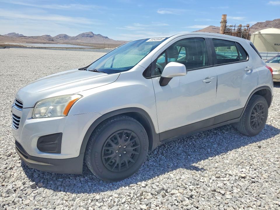Aukcja sprzedaży 2016 Chevrolet Trax, vin: 3GNCJKSB4GL262595, numer aukcji: 55645686