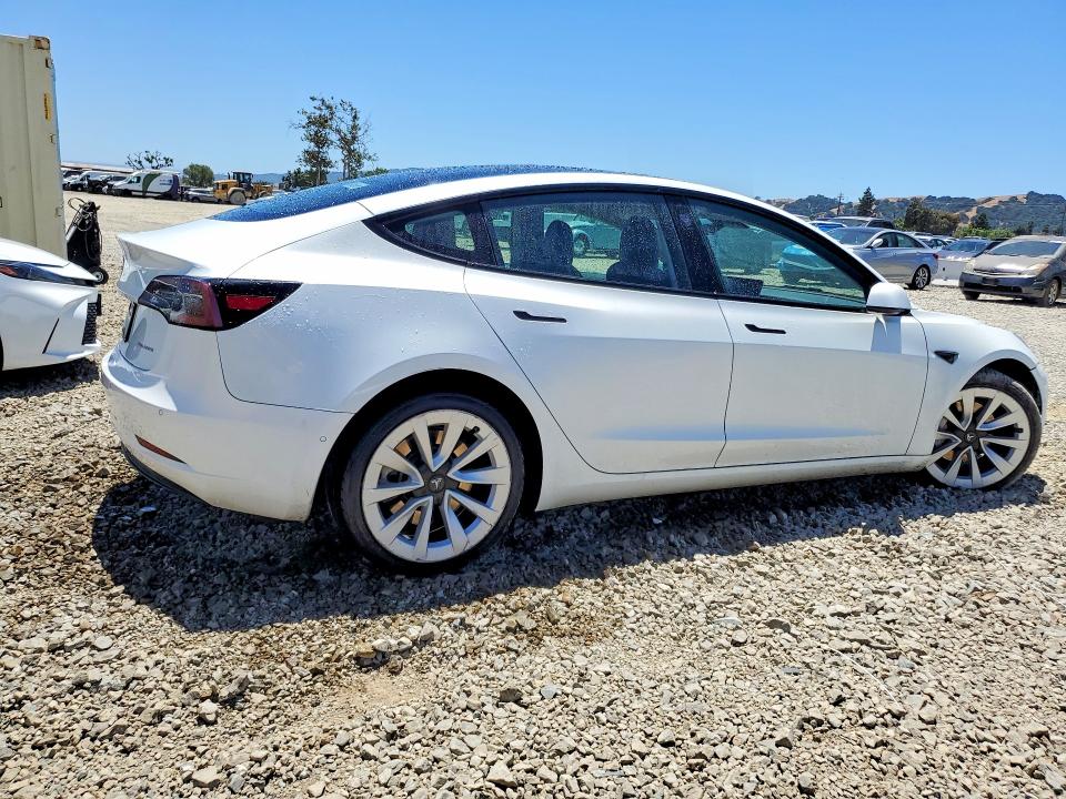 2022 Tesla Model 3 მანქანა იყიდება აუქციონზე, vin: 5YJ3E1EB7NF157273, აუქციონის ნომერი: 56550526