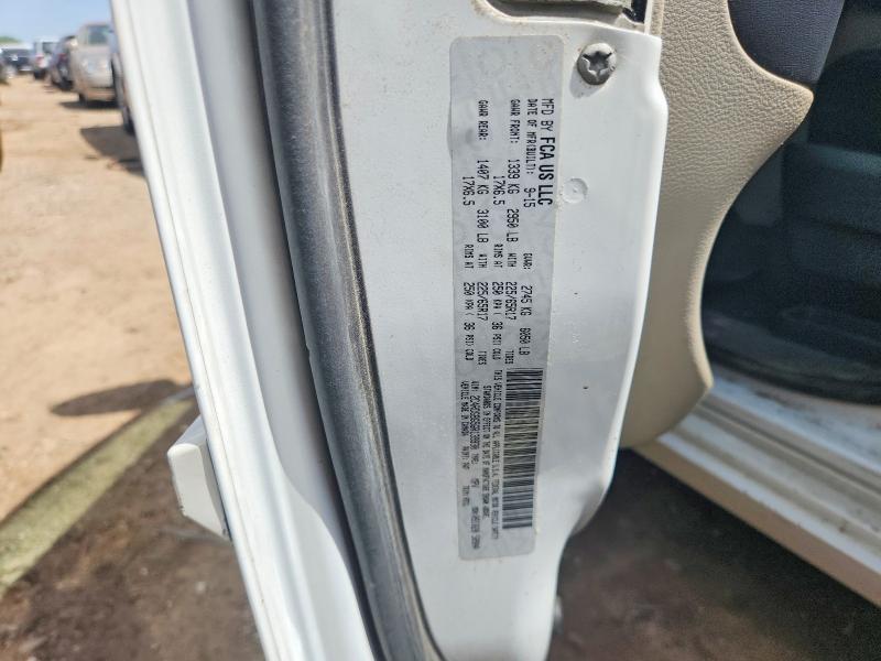 58135476 :رقم المزاد ، 2C4RDGBG5GR139930 vin ، 2016 Dodge Grand Caravan مزاد بيع