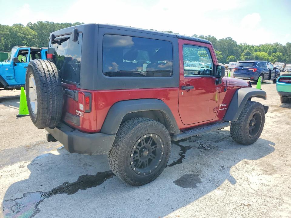 Продажа на аукционе авто 2012 Jeep Wrangler, vin: 1C4AJWAG2CL184599, номер лота: 55639426