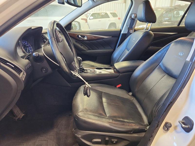 2014 Infiniti Q50 მანქანა იყიდება აუქციონზე, vin: JN1BV7AR6EM698603, აუქციონის ნომერი: 54662716