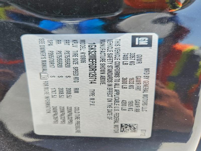 Продажа на аукционе авто 2013 Gmc Yukon Xl, vin: 1GKS2MEF6DR129714, номер лота: 85458545