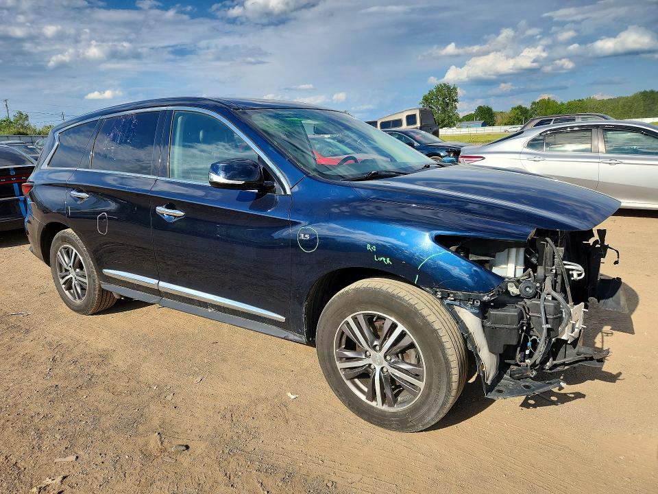 56839796 :رقم المزاد ، 5N1DL0MM9KC550770 vin ، 2019 Infiniti Qx60 مزاد بيع
