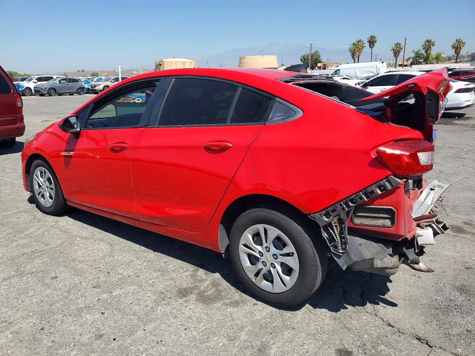 Продажа на аукционе авто 2019 Chevrolet Cruze, vin: 1G1BJ5SM2K7102020, номер лота: 58096196