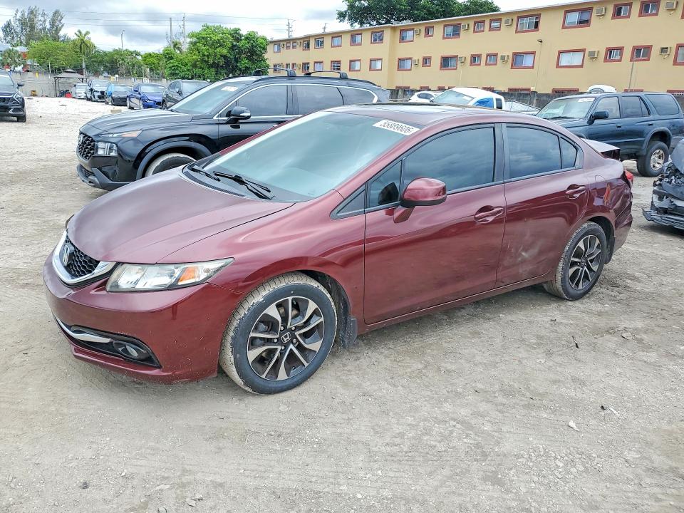 2013 Honda Civic მანქანა იყიდება აუქციონზე, vin: 19XFB2F99DE047787, აუქციონის ნომერი: 55889606