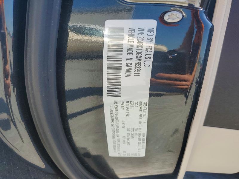 Продажа на аукционе авто 2021 Chrysler Voyager, vin: 2C4RC1DGXMR532511, номер лота: 59127326