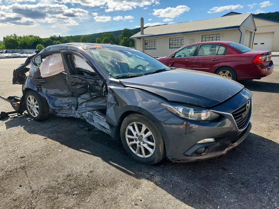 2015 Mazda 3 მანქანა იყიდება აუქციონზე, vin: 3MZBM1L76FM203070, აუქციონის ნომერი: 55674966