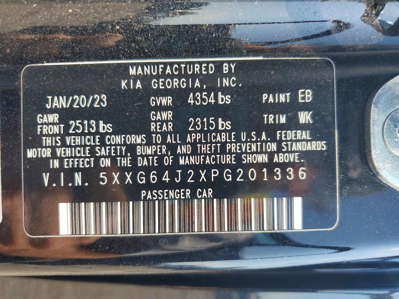 Продаж на аукціоні авто 2023 Kia K5, vin: 5XXG64J2XPG201336, номер лоту: 59326776