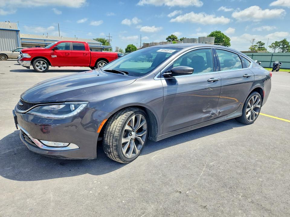 2015 Chrysler 200 მანქანა იყიდება აუქციონზე, vin: 1C3CCCCBXFN538711, აუქციონის ნომერი: 59160816