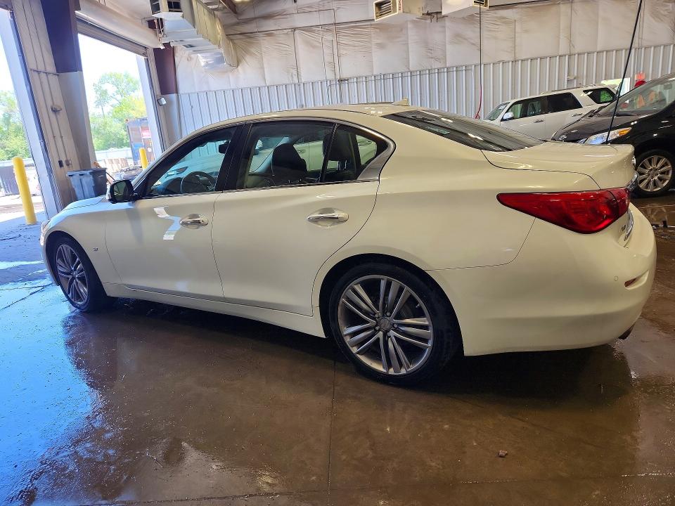 2014 Infiniti Q50 მანქანა იყიდება აუქციონზე, vin: JN1BV7AR6EM698603, აუქციონის ნომერი: 54662716