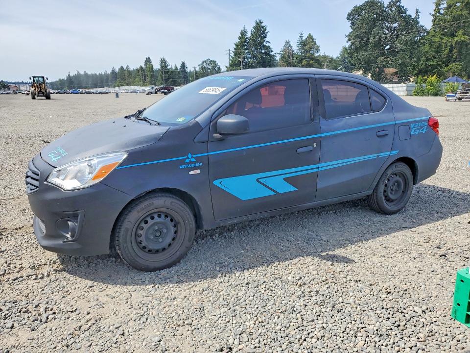 58639046 :رقم المزاد ، ML32F3FJ7JHF16311 vin ، 2018 Mitsubishi Mirage مزاد بيع