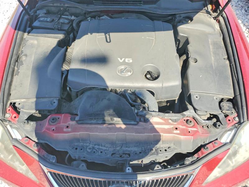 2007 Lexus Is მანქანა იყიდება აუქციონზე, vin: JTHBK262675033216, აუქციონის ნომერი: 57738196