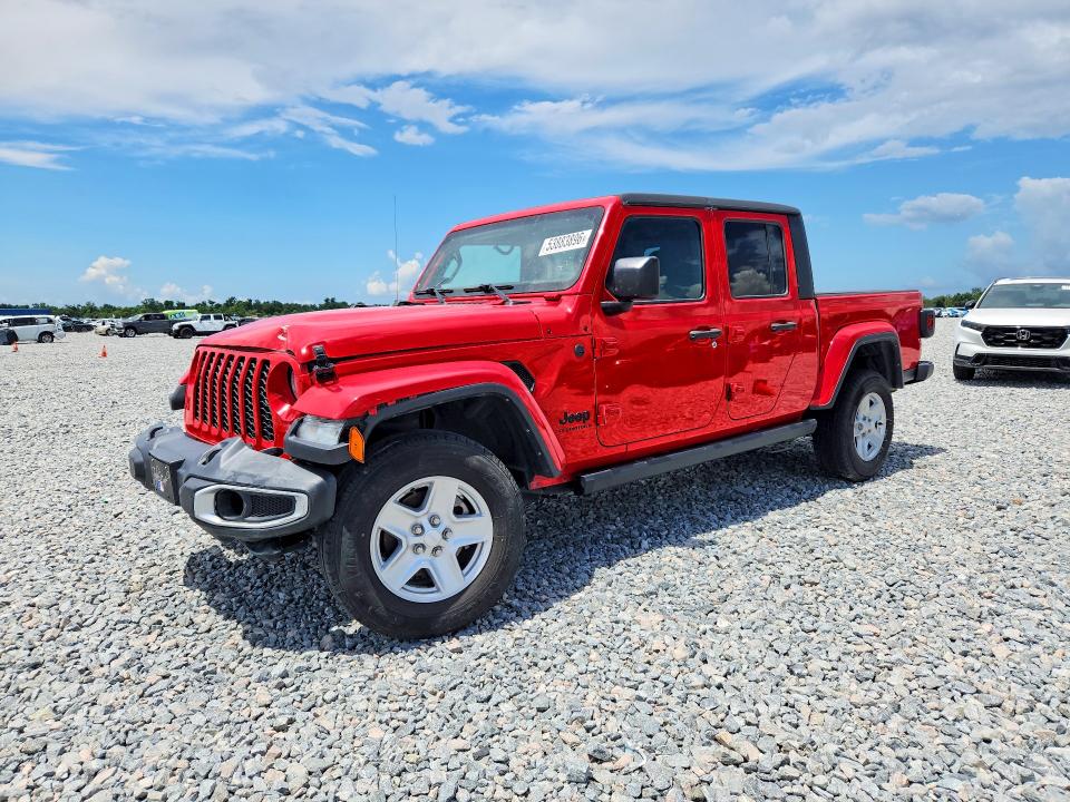 53883896 :رقم المزاد ، 1C6HJTAGXPL535690 vin ، 2023 Jeep Gladiator مزاد بيع