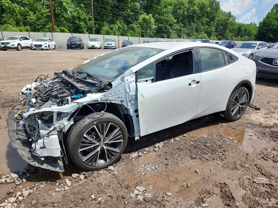 2024 Toyota Prius მანქანა იყიდება აუქციონზე, vin: JTDADABU7R3015962, აუქციონის ნომერი: 57701006