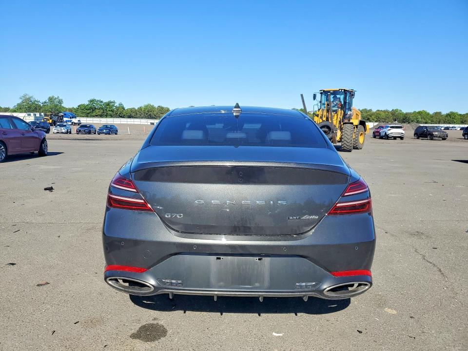 2024 Genesis G70 მანქანა იყიდება აუქციონზე, vin: KMTG54SE0RU137950, აუქციონის ნომერი: 56022116