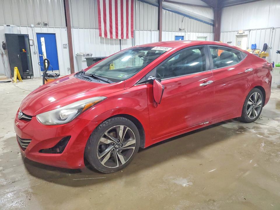 56759186 :رقم المزاد ، KMHDH4AE7EU105402 vin ، 2014 Hyundai Elantra مزاد بيع