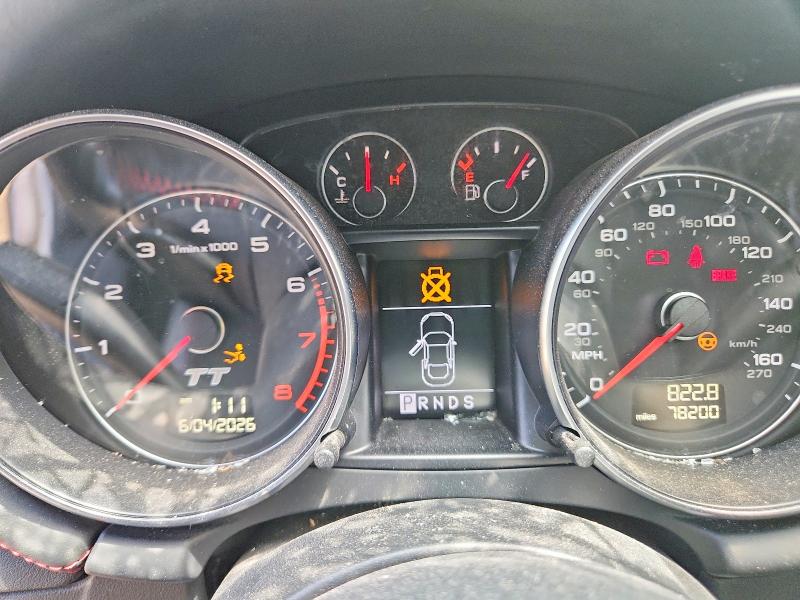2009 Audi Tt მანქანა იყიდება აუქციონზე, vin: TRUJF38J491012182, აუქციონის ნომერი: 58749716