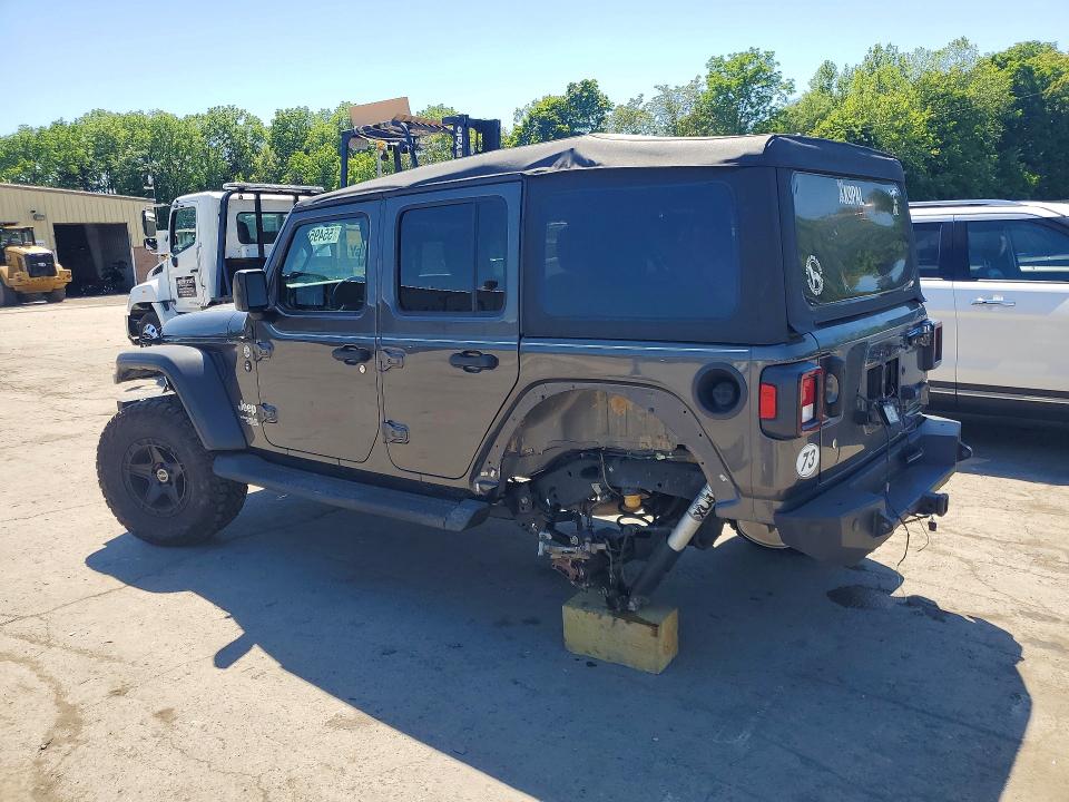 55495526 :رقم المزاد ، 1C4HJXDG1KW691460 vin ، 2019 Jeep Wrangler Unlimited مزاد بيع