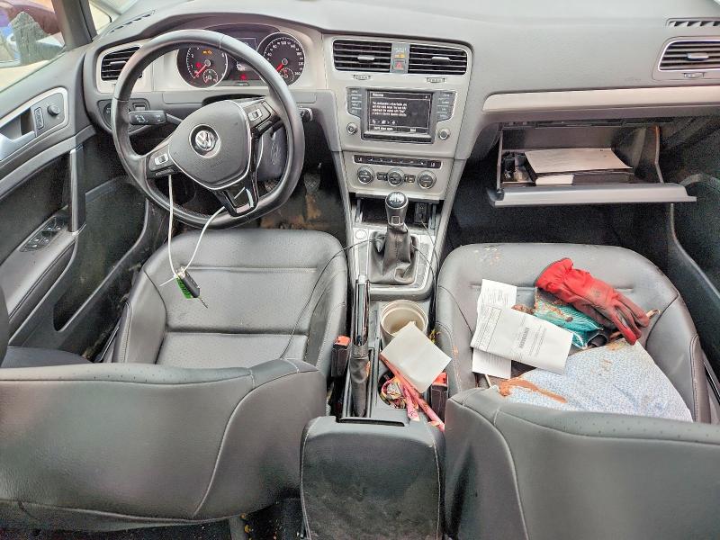 57140766 :رقم المزاد ، 3VW117AU4HM050224 vin ، 2017 Volkswagen Golf مزاد بيع
