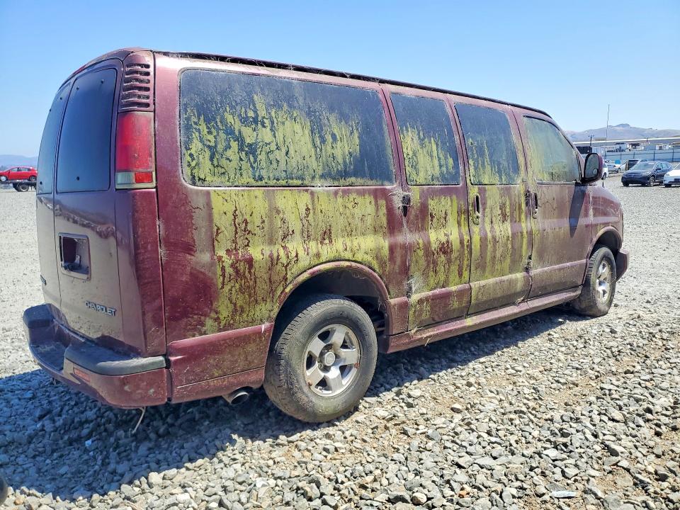 2001 Chevrolet Express მანქანა იყიდება აუქციონზე, vin: 1GNFG65R011213095, აუქციონის ნომერი: 57373496