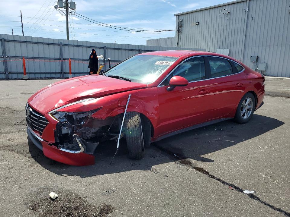 2021 Hyundai Sonata მანქანა იყიდება აუქციონზე, vin: 5NPEG4JA0MH071613, აუქციონის ნომერი: 56088916