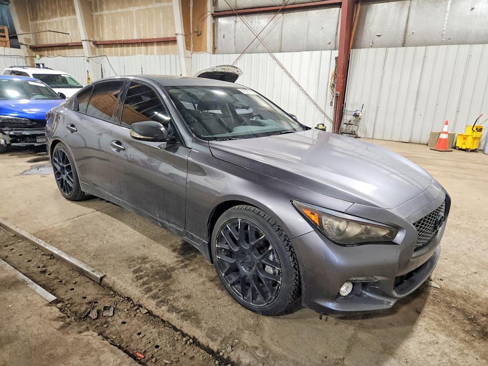 Продаж на аукціоні авто 2014 Infiniti Q50 Hybrid, vin: JN1AV7ARXEM703149, номер лоту: 57597166