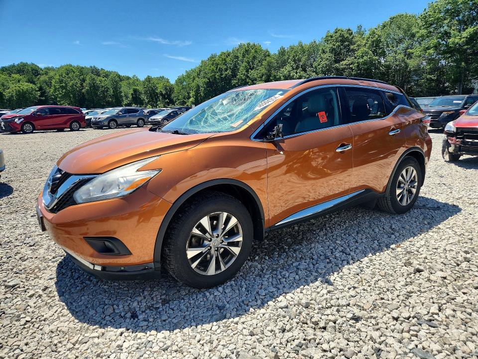 Auction sale of the 2016 Nissan Murano, vin: 5N1AZ2MH2GN119912, lot number: 56504396