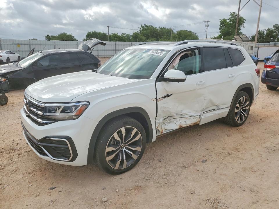 56801996 :رقم المزاد ، 1V2FR2CA7NC561395 vin ، 2022 Volkswagen Atlas مزاد بيع