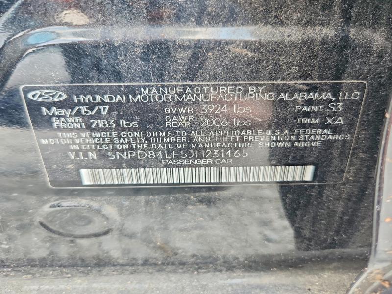 Продаж на аукціоні авто 2018 Hyundai Elantra, vin: 5NPD84LF5JH231465, номер лоту: 54949606