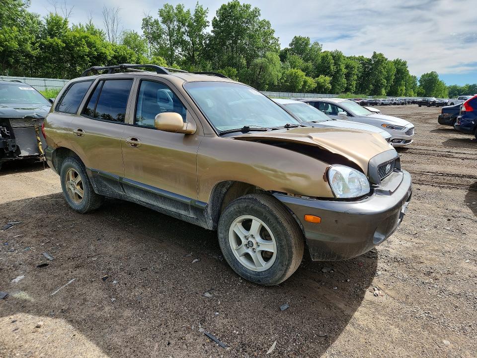 2004 Hyundai Santa Fe მანქანა იყიდება აუქციონზე, vin: KM8SC13D64U854330, აუქციონის ნომერი: 56406556
