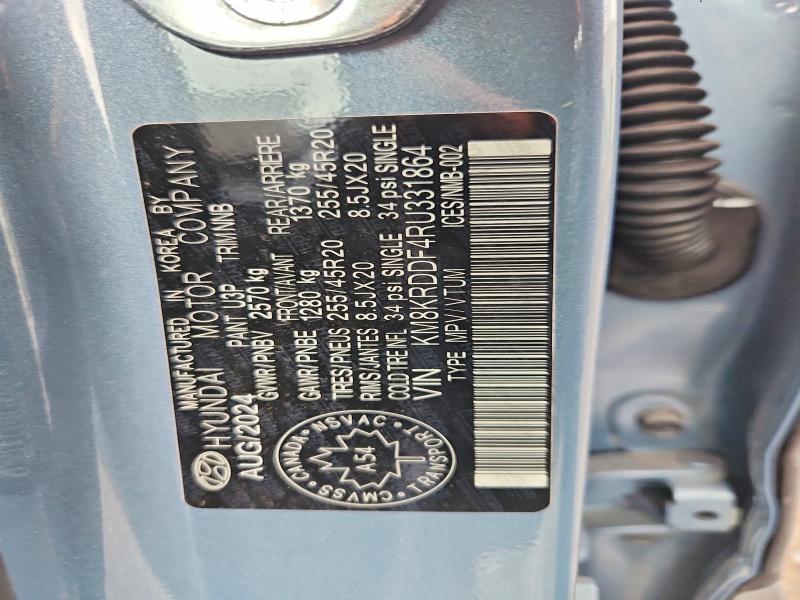 Продажа на аукционе авто 2024 Hyundai Ioniq 5, vin: KM8KRDDF4RU331864, номер лота: 57893026