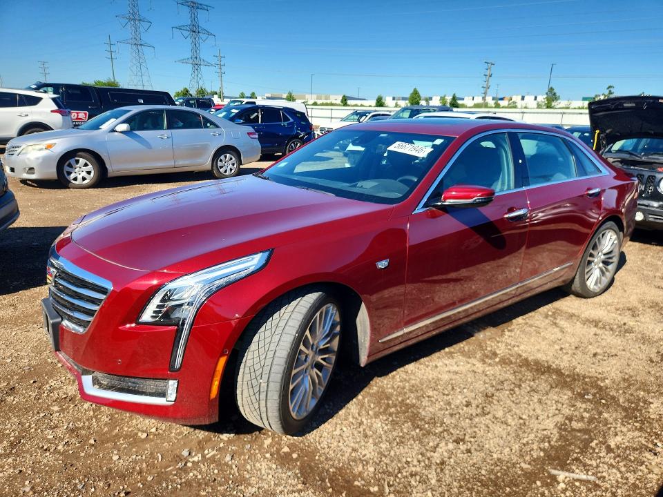 2017 Cadillac Ct6 მანქანა იყიდება აუქციონზე, vin: 1G6KH5R60HU148906, აუქციონის ნომერი: 56671946