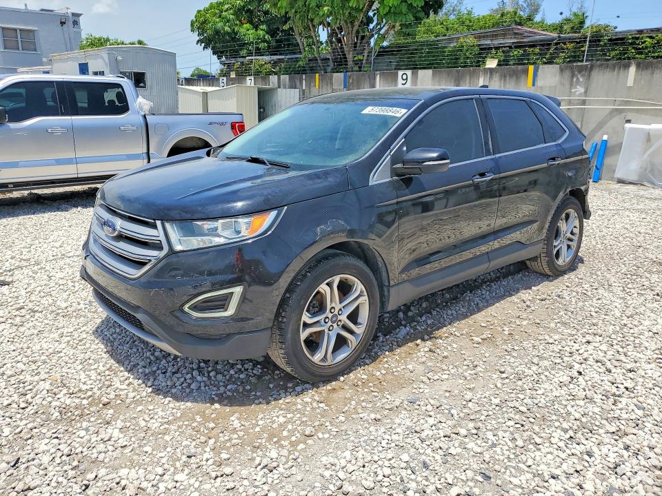 2017 Ford Edge მანქანა იყიდება აუქციონზე, vin: 2FMPK3K97HBB52644, აუქციონის ნომერი: 57398846